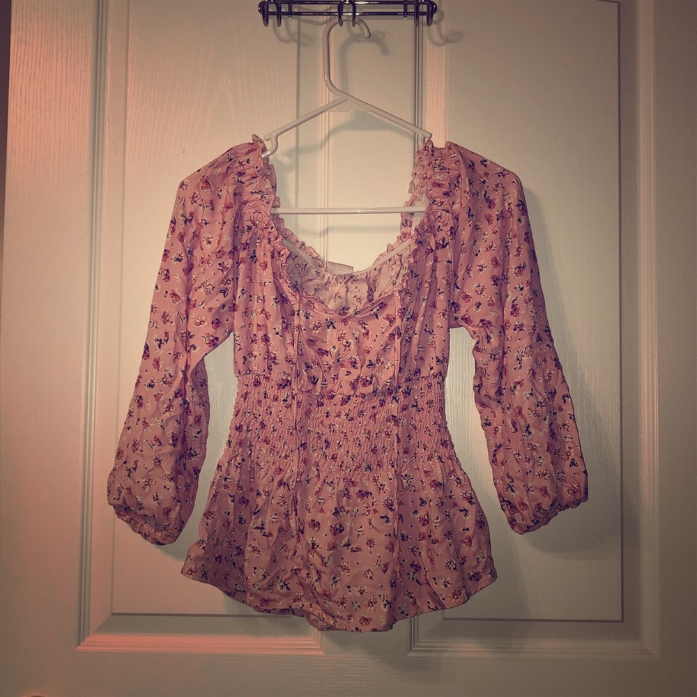 Floral blouse